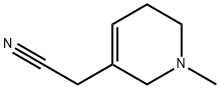 3-Pyridineacetonitrile,1,2,5,6-tetrahydro-1-methyl-(9CI) Struktur