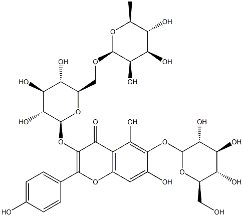 6-Hydroxykaempferol 3-Rutinoside -6-glucoside