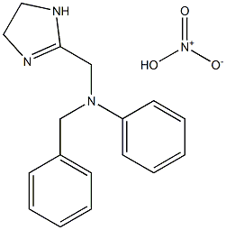 Antazoline nitrate Struktur