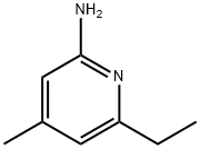 2-Pyridinamine,6-ethyl-4-methyl-(9CI) Struktur