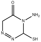 1,2,4-Triazin-5(4H)-one,4-amino-3,6-dihydro-3-mercapto-(9CI) Struktur