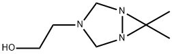 1,3,5-Triazabicyclo[3.1.0]hexane-3-ethanol,6,6-dimethyl-(9CI) Struktur