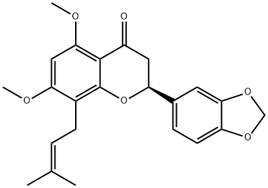 pongapinone B Struktur