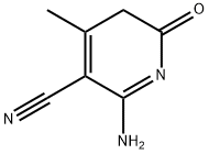 3-Pyridinecarbonitrile,2-amino-5,6-dihydro-4-methyl-6-oxo-(9CI) Struktur