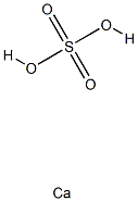 Anhydrite (Ca(SO4)) Struktur