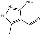 1H-Pyrazole-4-carboxaldehyde,3-amino-5-methyl-(9CI) Struktur