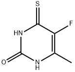 2(1H)-Pyrimidinone,5-fluoro-3,4-dihydro-6-methyl-4-thioxo-(9CI) Struktur