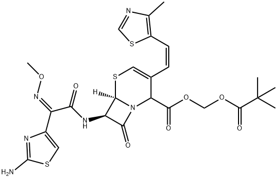 Δ2-Cefditoren Pivoxil Struktur