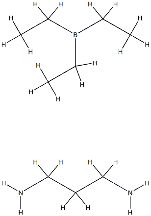 Triethylborane-1,3-diaminopropane Struktur