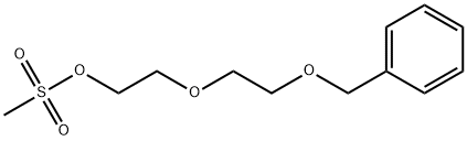 Benzyl-PEG3-Mes Struktur