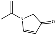 3H-Pyrrol-3-one,1,2-dihydro-1-(1-methylethenyl)-(9CI) Struktur