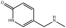 2(1H)-Pyridinone,5-[(methylamino)methyl]-(9CI) Struktur