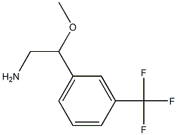 β-Methoxy-3-(trifluoromethyl)phenethylamine Struktur