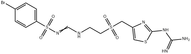 ebrotidine S,S-dioxide Struktur