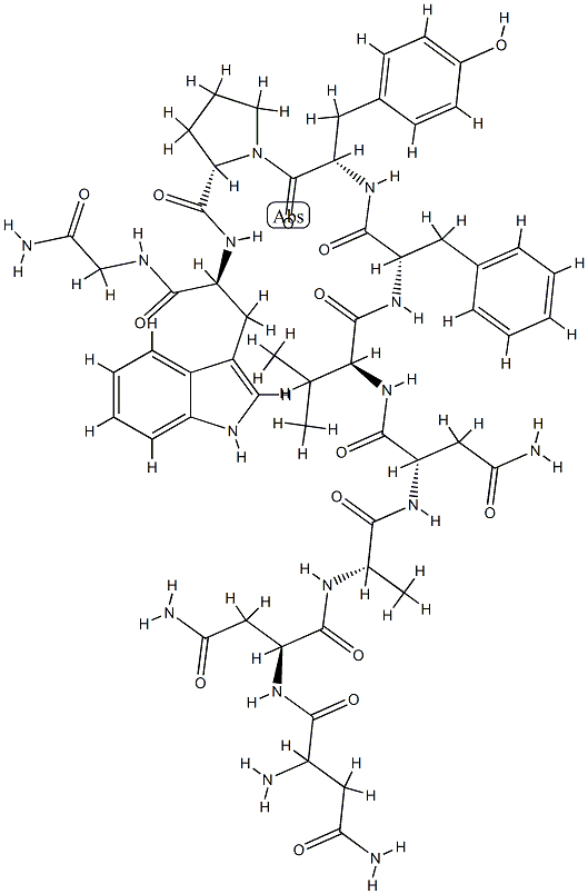 culekinin depolarizing peptide II Struktur