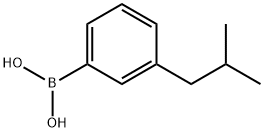 3-Isobutylphenylboronic acid Struktur