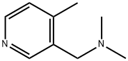 3-Pyridinemethanamine,N,N,4-trimethyl-(9CI) Struktur