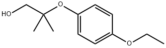 1-Propanol,2-(4-ethoxyphenoxy)-2-methyl-(9CI) Struktur