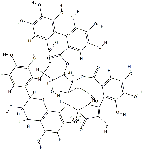 camelliatannin F Struktur