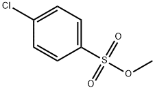 4-Chlorobenzene-sulfonmethyl-ester Structure