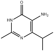 4(1H)-Pyrimidinone,5-amino-2-methyl-6-(1-methylethyl)-(9CI) Struktur