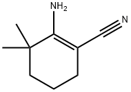 1-Cyclohexene-1-carbonitrile,2-amino-3,3-dimethyl-(8CI) Struktur