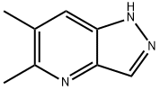 1H-Pyrazolo[4,3-b]pyridine,5,6-dimethyl-(9CI) Struktur