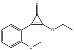 2-Cyclopropen-1-one,2-ethoxy-3-(2-methoxyphenyl)-(9CI) Struktur