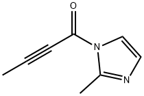 1H-Imidazole,2-methyl-1-(1-oxo-2-butynyl)-(9CI) Struktur