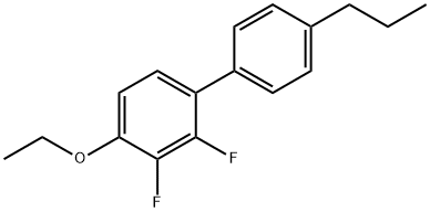 4-Ethoxy-2,3-difluoro-4'-propylbipheny Struktur