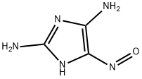 1H-Imidazole-2,4-diamine,5-nitroso-(9CI) Struktur