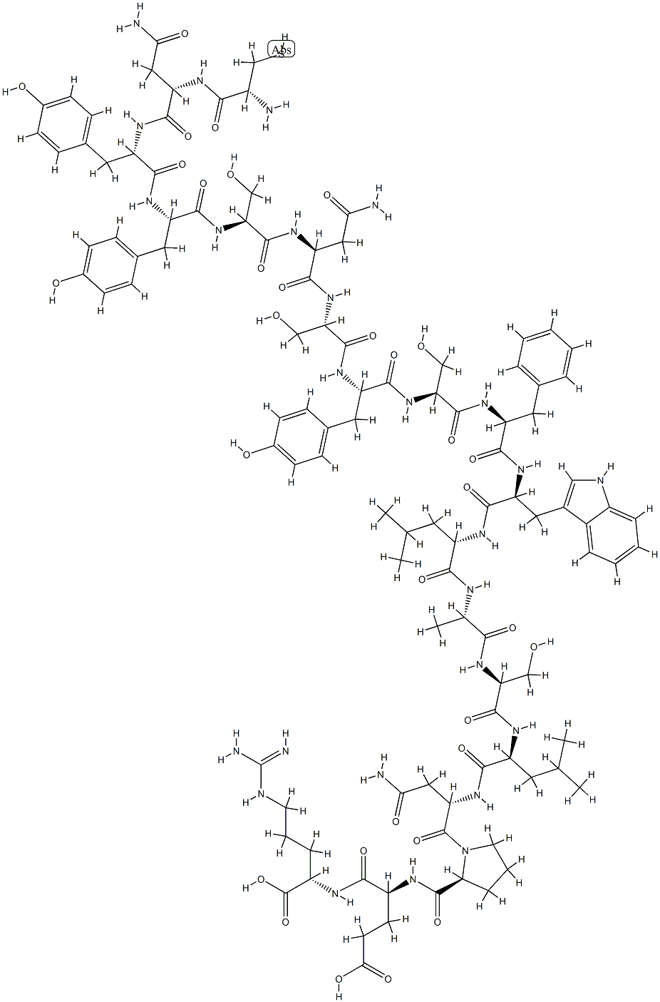 COLLAGEN TYPE IV ALPHA3 CHAIN (185-203) Struktur