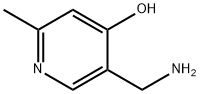 4-Pyridinol,5-(aminomethyl)-2-methyl-(9CI) Struktur