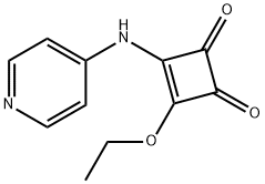 3-Cyclobutene-1,2-dione,3-ethoxy-4-(4-pyridinylamino)-(9CI) Struktur