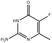 4-Pyrimidinol, 2-amino-5-fluoro-6-methyl- (6CI,8CI) Struktur