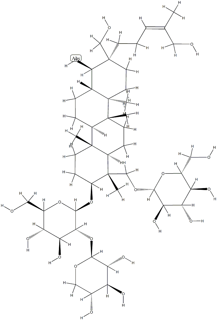 鳳仙萜四醇苷 G 結(jié)構(gòu)式