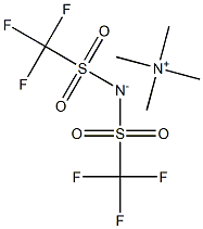 TETRAMETHYLAMMONIUM BIS(TRIFLUOROMETHYLSULFONYL)IMIDE Struktur