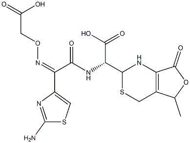 Cefixime Impurity A Struktur