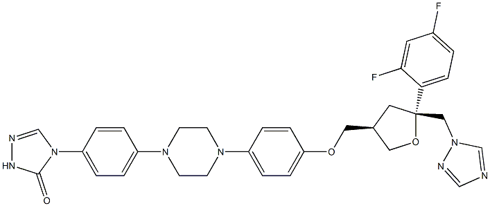 Posaconazole  inter-8 Structure