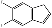 1H-Indene,5,6-difluoro-(9CI) Struktur