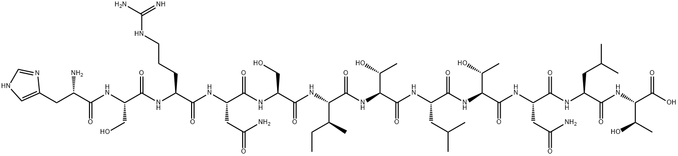 FIBRONECTIN FRAGMENT (1377-1388) Struktur