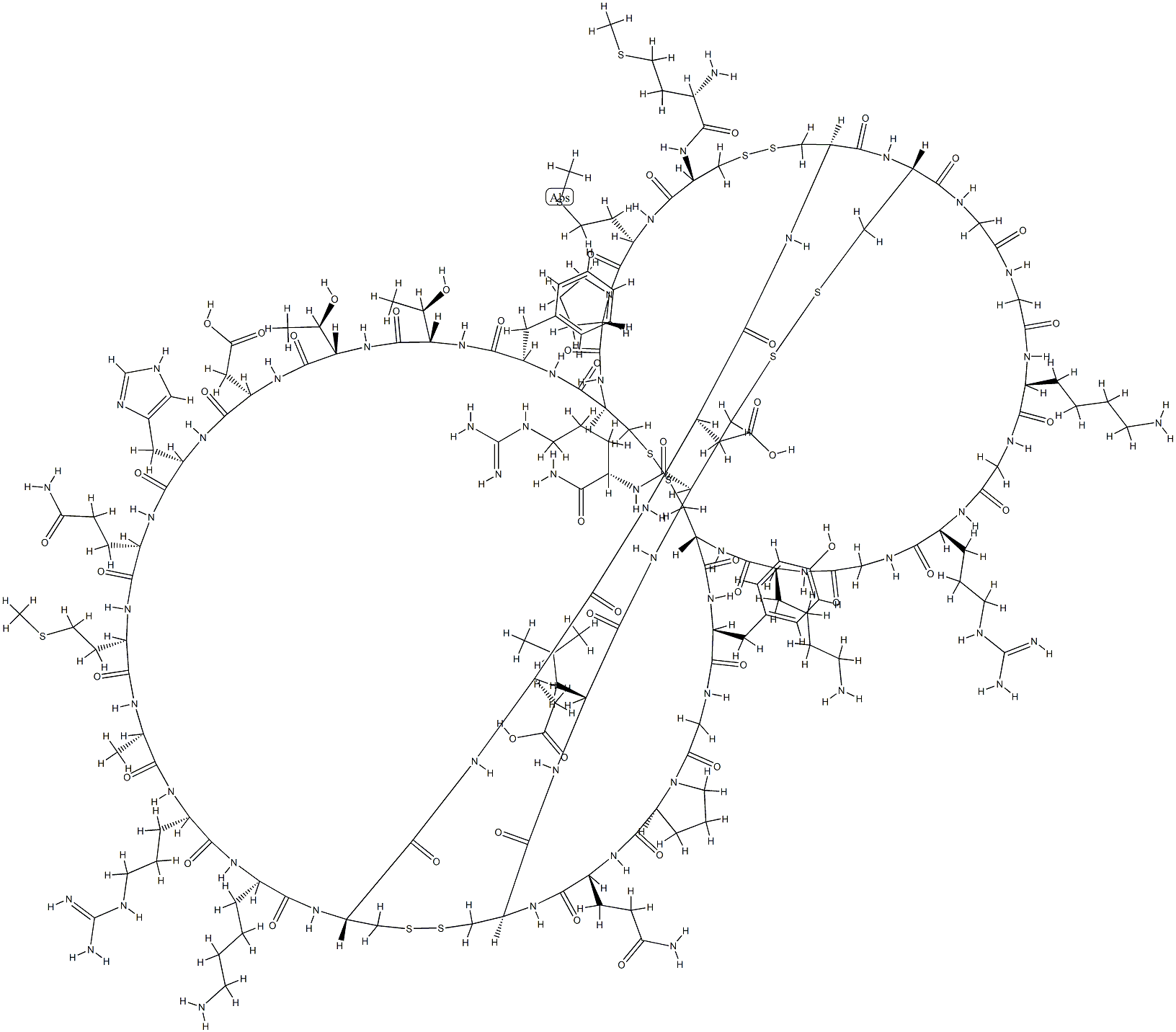 CHLOROTOXIN Struktur