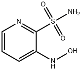 2-Pyridinesulfonamide,3-(hydroxyamino)-(9CI) Struktur