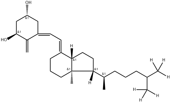 Alfacalcidol-D6 Struktur