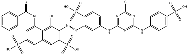 Procion Reactive Red 4 Struktur