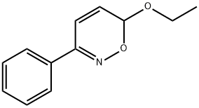 6H-1,2-Oxazine,6-ethoxy-3-phenyl-(9CI) Struktur