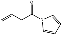 1H-Pyrrole,1-(1-oxo-3-butenyl)-(9CI) Struktur