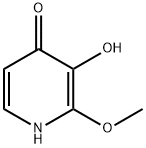 4(1H)-Pyridinone,3-hydroxy-2-methoxy-(9CI) Struktur