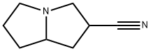 1H-Pyrrolizine-2-carbonitrile,hexahydro-(9CI) Struktur