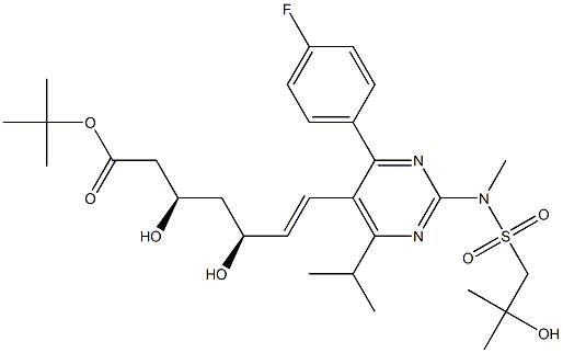 Rosuvastatin Struktur